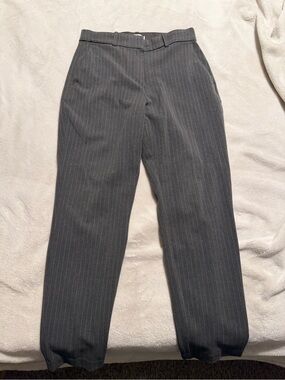 H&M Charcoal Pinstripe Trousers